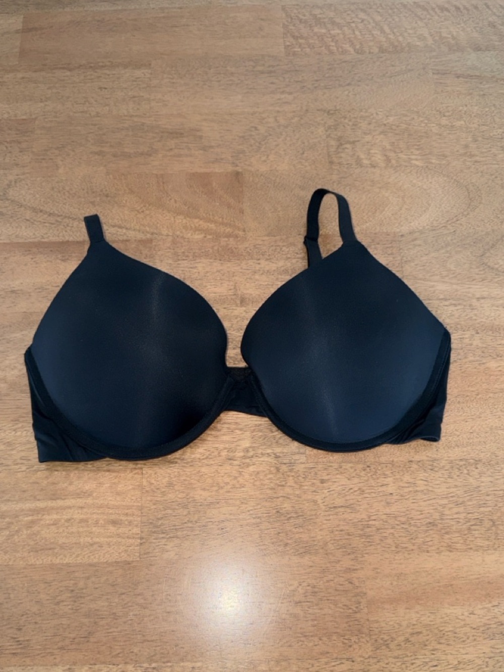 SO Black Push Up Bra 38D Lined Everyday T Shirt Bra
